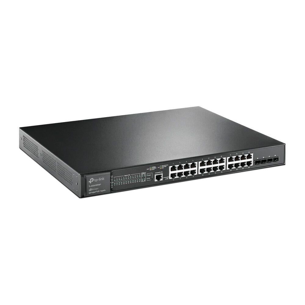 JetStream 24-Port Gigabit and 4-Port 10GE SFP+ L2+ Managed Switch with 24-Port PoE+ - vÃ¡lido p/ unid faturadas atÃ© 31 de Outubro ou fim de stock