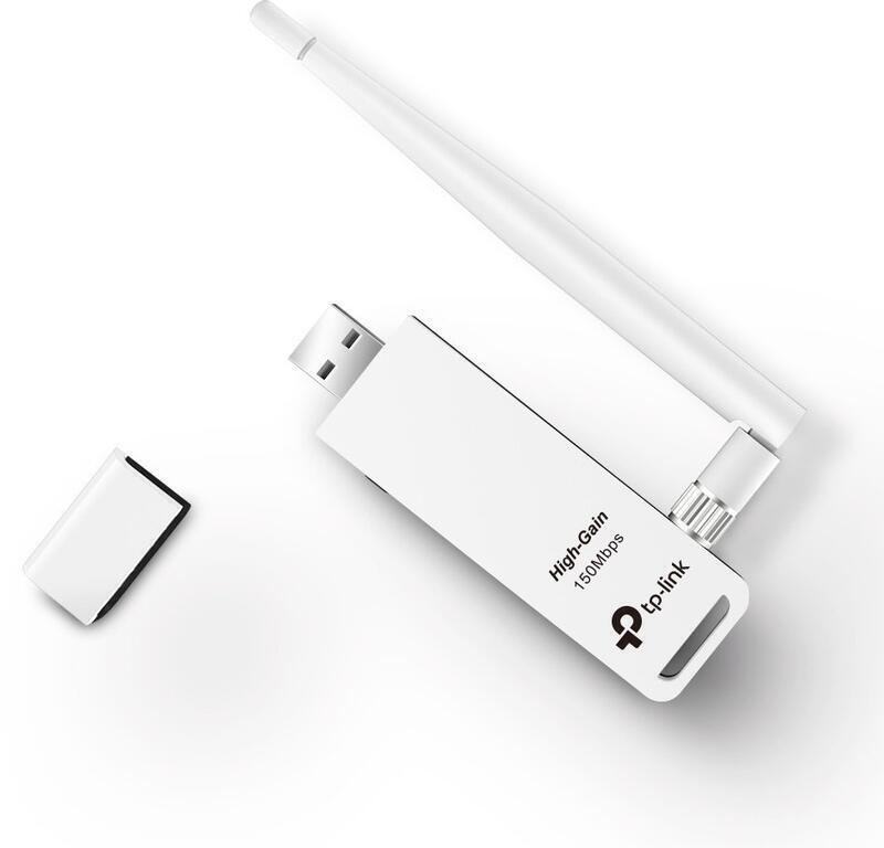 Adaptador Wireless USB | TP-Link | TL-WN722N | 150Mbps | 802.11n