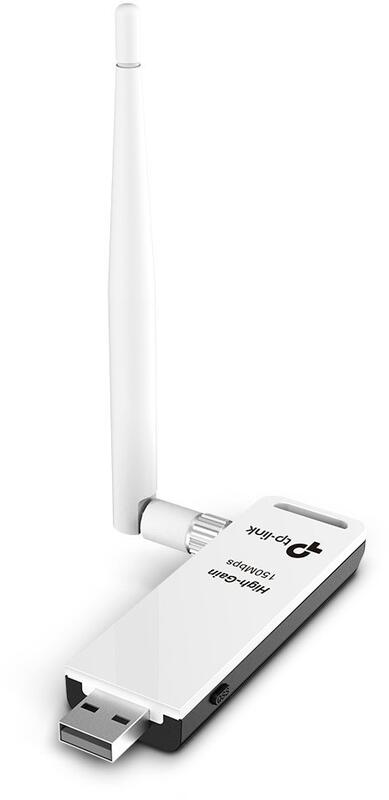 Adaptador Wireless USB | TP-Link | TL-WN722N | 150Mbps | 802.11n