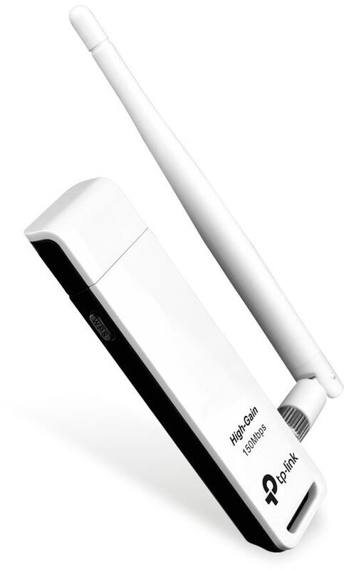 Adaptador Wireless USB | TP-Link | TL-WN722N | 150Mbps | 802.11n