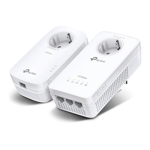 PLC TP-LINK AV1300 GIGABIT | KIT Powerline Wi-Fi AC | 2 Adaptadores