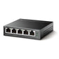 Switch TP-Link TL-SG105 | 5 Portas Gigabit | 4 Portas PoE+