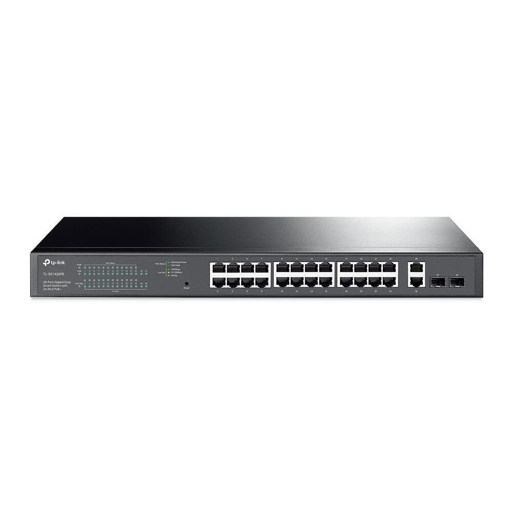 28-Port Gigabit Easy Smart Switch with 24-Port PoE+ - vÃ¡lido p/ unid faturadas atÃ© 31 de Outubro ou fim de stock