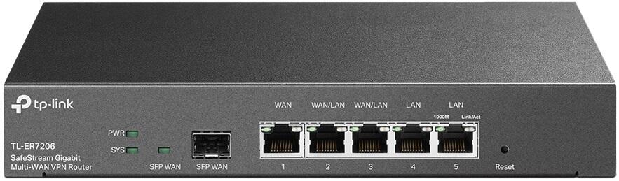 Router VPN | TP-Link | Gigabit Multi-WAN | Preto