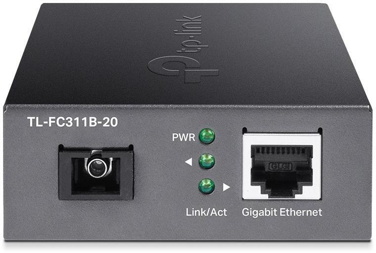 Conversor de Mídia | TP-Link | MC220L | WDM Gigabit RJ45 Auto-Negoc