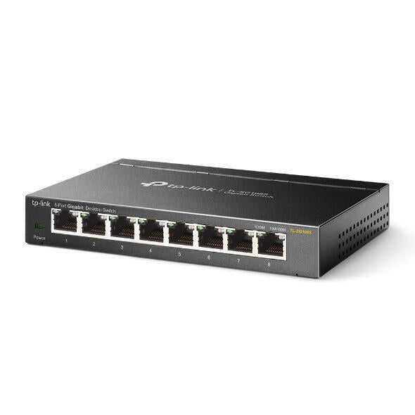 Switch de Mesa | TP-Link | TL-SG108S | 8 Portas Gigabit