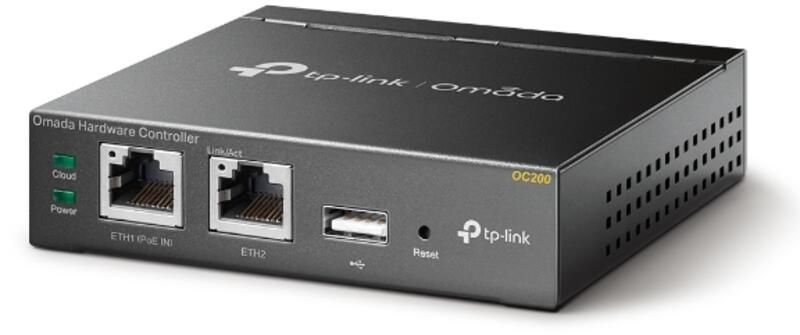 Controlador Rede | TP-LINK | OC200 | Cloud Omada EAPs, 2x Eth, 1x USB