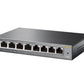 TP-LINK 8PORTAS GIGABIT 4XPOE 802.3AF - TL-SG108PE