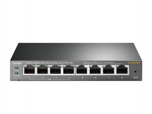 TP-LINK 8PORTAS GIGABIT 4XPOE 802.3AF - TL-SG108PE