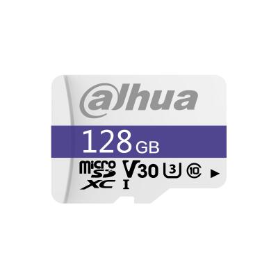 DAHUA MICROSD 128GB MICROSD CARD, READ SPEED UP TO 95 MB/S, WRITE SPEED UP TO 38 MB/S, SPEED CLASS C10, U3, V30, TBW 80TB (DHI-TF-C100/128GB) - 1365611