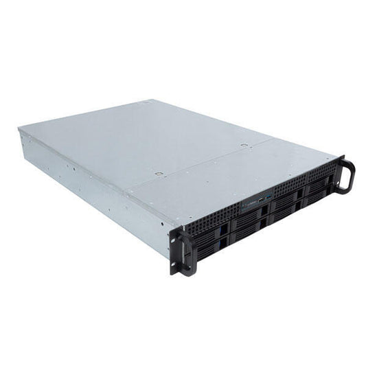 Caixa Server PRO Rack 2U HSW4208, 8 HDD 2.5"/3.5" Hot Swap - admite Fonte redundante