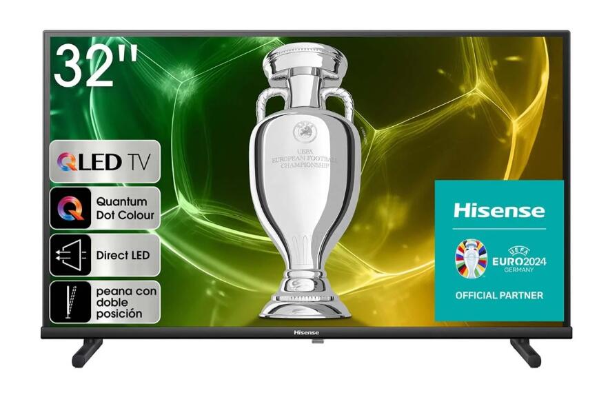 HISENSE LED TV 32" HD QLED SMART TV VIDAA U 6.0 32A5KQ