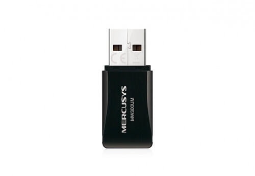 Adaptador USB | MERCUSYS | 300Mbps Wireless N | Mini | 2T2R | 2.4GHz