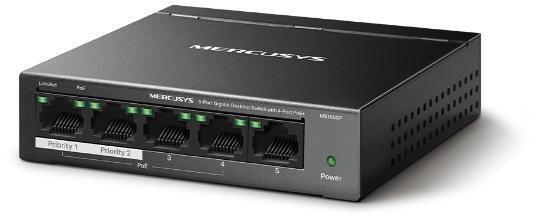 5-PORT GIGABIT Desktop Switch with 4-Port PoE+