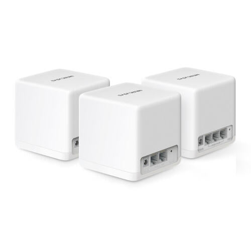 AX1500 Whole Home Mesh Wi-Fi 6 System - 3-pack: 1Ã— Halo H60XR + 2Ã— Halo H60XS