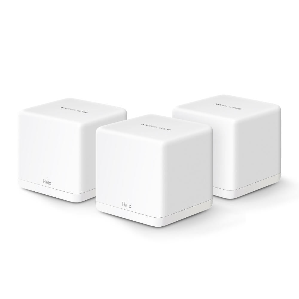 AX1500 Whole Home Mesh Wi-Fi 6 System - 3-pack: 1Ã— Halo H60XR + 2Ã— Halo H60XS