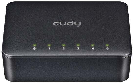 Switch de Mesa | Cudy | 5 Portas | 10/100 Mbps | Branco