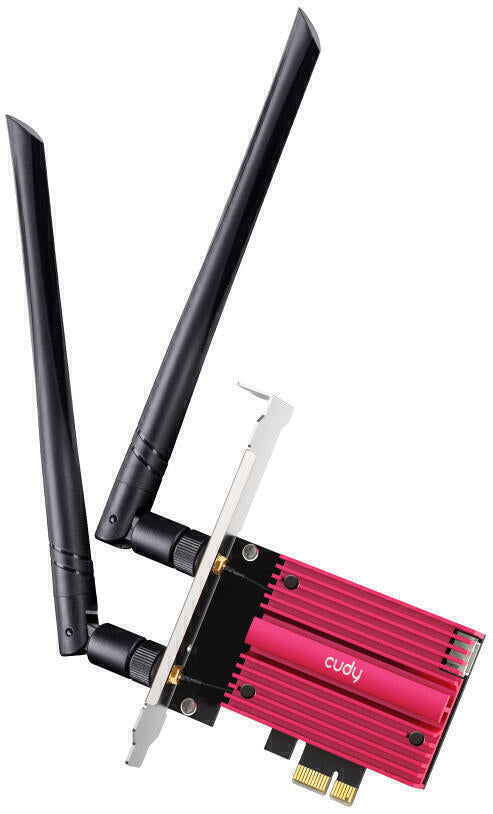 CUDY ADAPTADOR PCIe AX5400 TRI-BAND WIFI 6