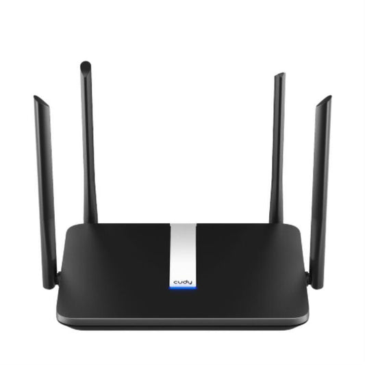 CUDY ROUTER AX1800 DUAL BAND WIFI 6 5 PORTAS 4 ANTENAS