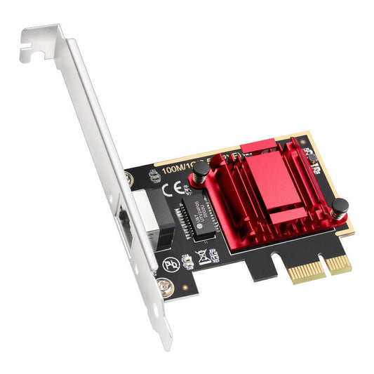 CUDY ADAPTADOR DE REDE PCI EXPRESS DE 2,5 Gbps