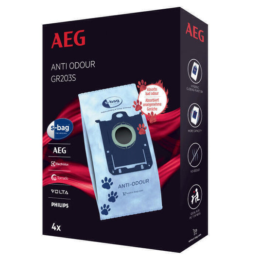 Saco para Aspirador | AEG | GR203S | Alta Filtração | 5 Unidades