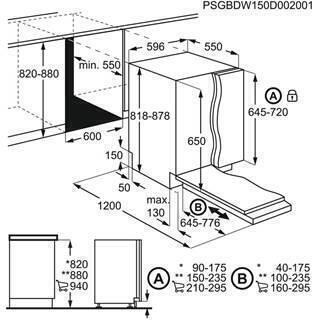 ZANUSSI - MÃ¡q. Lavar LoiÃ§a Encastre ZDLN6531