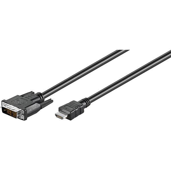 Cabo Adaptador HDMI, A/M - DVI-D(18+1)M, 2.0m