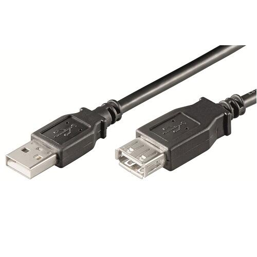 Cabo USB 2.0 "A" M > "A" F 1.0m