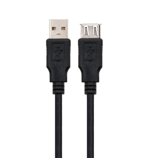 Cabo USB 2.0 | EW | "A" M > "A" F | 3.0 m | Preto