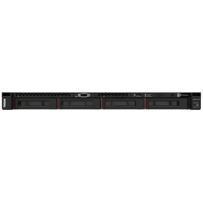 Lenovo ThinkSystem SR250 V2 7D7Q - Servidor - montÃ¡vel em bastidor 1U - 1 via - 1 x Xeon E-2378 / atÃ© 4.8 GHz - RAM 32 GB - hot-swap (permuta) 2.5" compartimento(s) - sem HDD - Matrox G200 - Gigabit