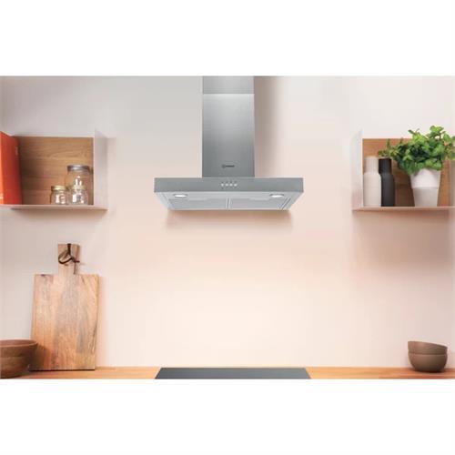 Exaustor de Cozinha | Indesit | IHBS 6.5 LM X | Inox