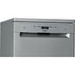 Máquina de Lavar Loiça | Hotpoint | HFC 3C41 CW X | Inox | 14 Talheres