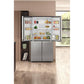 Frigorífico Americano | Hotpoint | HAQ-9-E-2-LEF | Side by Side | Inox