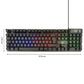 EWENT TECLADO GAMING ILUMINADO USB