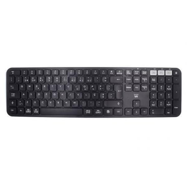 EWENT TECLADO WIRELESS E BLUETOOTH P/WINDOWS, MAC OSx & ANDROID