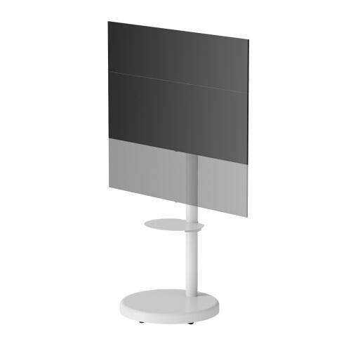 EWENT SUPORTE/MOVEL DE CHÃƒO PARA TV ATÃ‰ 86" FUNÃ‡ÃƒO TILT BRANCO