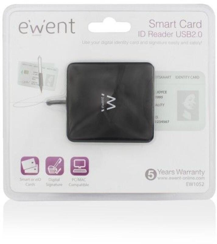 Leitor de Smart Cards | EWENT | EW1052 | USB 2.0 | DNIe