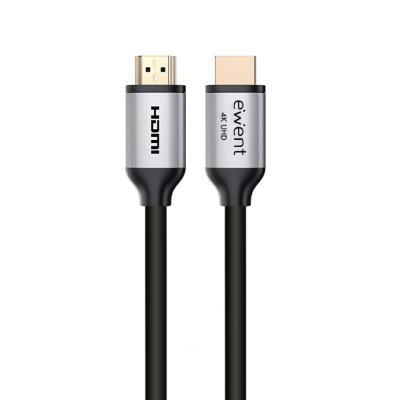 Cabo Premium High Speed HDMI 2.0 com Ethernet, preto, M/M 1.8m, 4K@60Hz, HDR