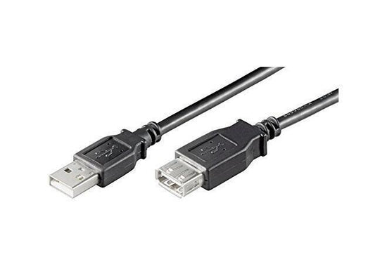 Cabo USB 2.0 "A" M > "A" F 1.8m