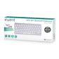 EWENT TECLADO BLUETOOTH IOS/ANDROID/WIN COMPACT SLIM SILVER PT