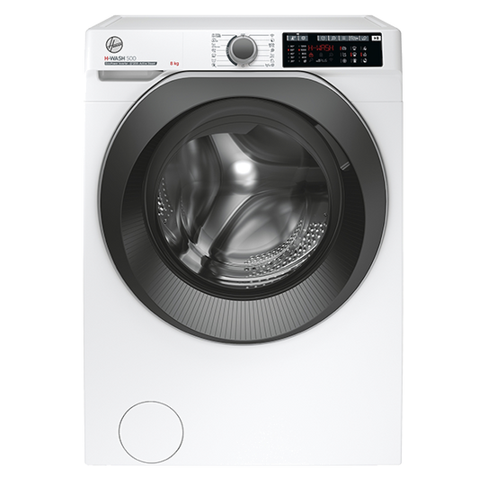 Máquina de Lavar Roupa | Hoover | HW 28AMBS/1-S | 8kg | Silver