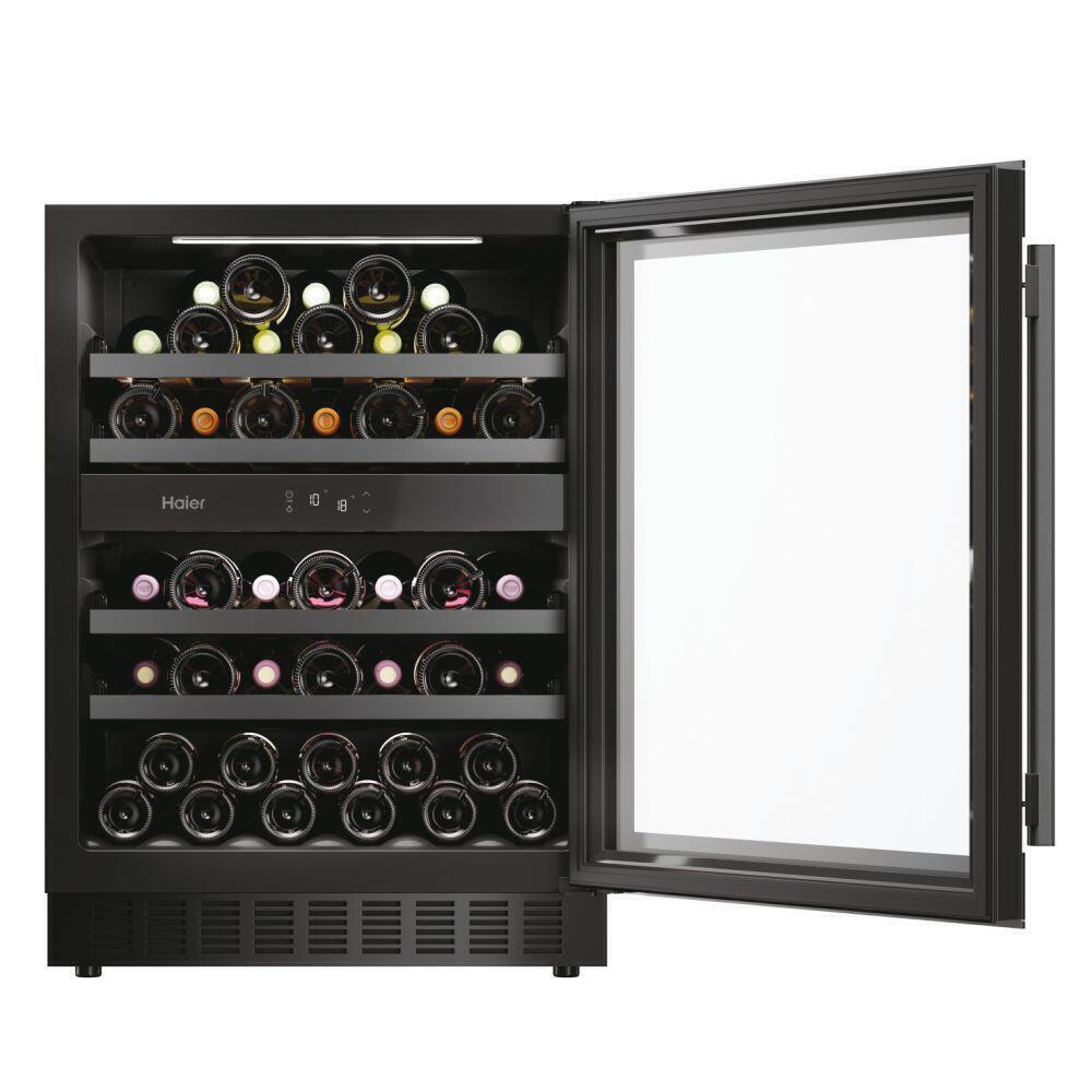 Garrafeira de Vinho | HAIER | HAKWBD 60 | 60 Garrafas | Preto