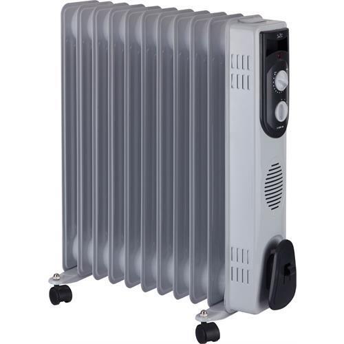 Radiador a Óleo | JATA | R111 | 2500W | 11 Elementos | Preto