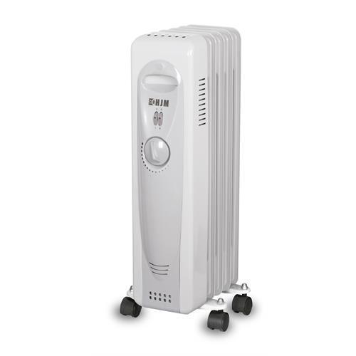 Radiador a Óleo | HJM | 810 | 1000W | 5 Elementos | Branco