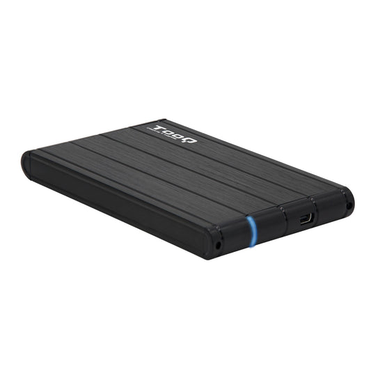 Caixa HDD Tooq 2.5" SATA (9,5mm) USB 3.1 Gen 1 Preto