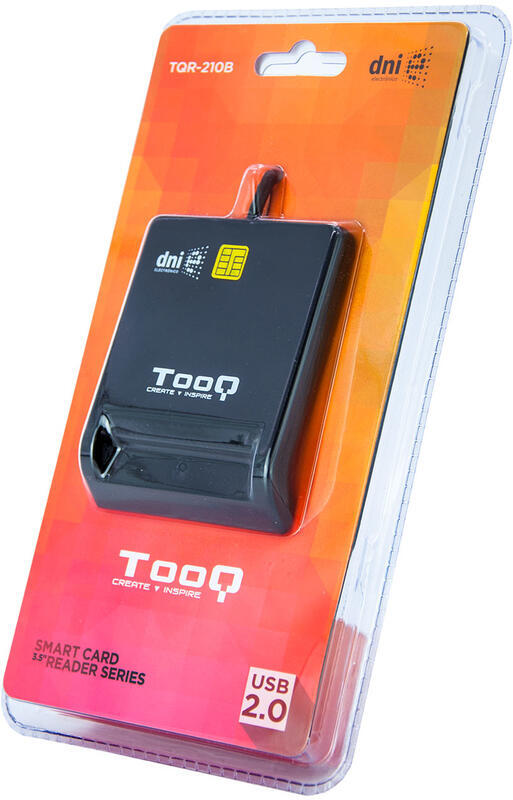 Leitor de Cartões Tooq - Cartões de Cidadão / DNI 4.0 USB 2