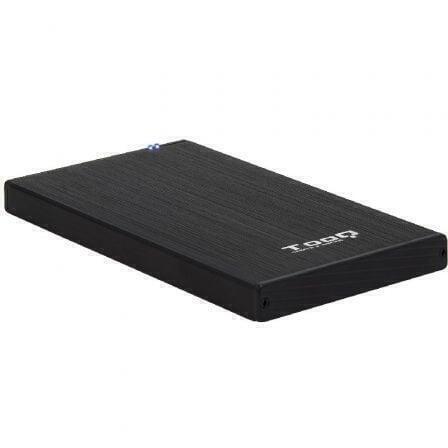 TooQ CAJA HDD 2,5" SATA A USB 2.0/USB 3.0 NEGRA - 21059