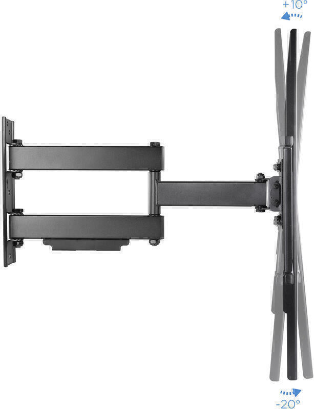 Suporte de Parede Tooq Tilt 3 Pivots 37" a 70" Max. 50kg Pr