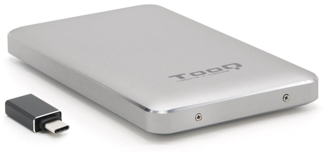 Caixa HDD Tooq 2.5" SATA (9,5mm) UASP - USB 3.1 Gen 1 Prate