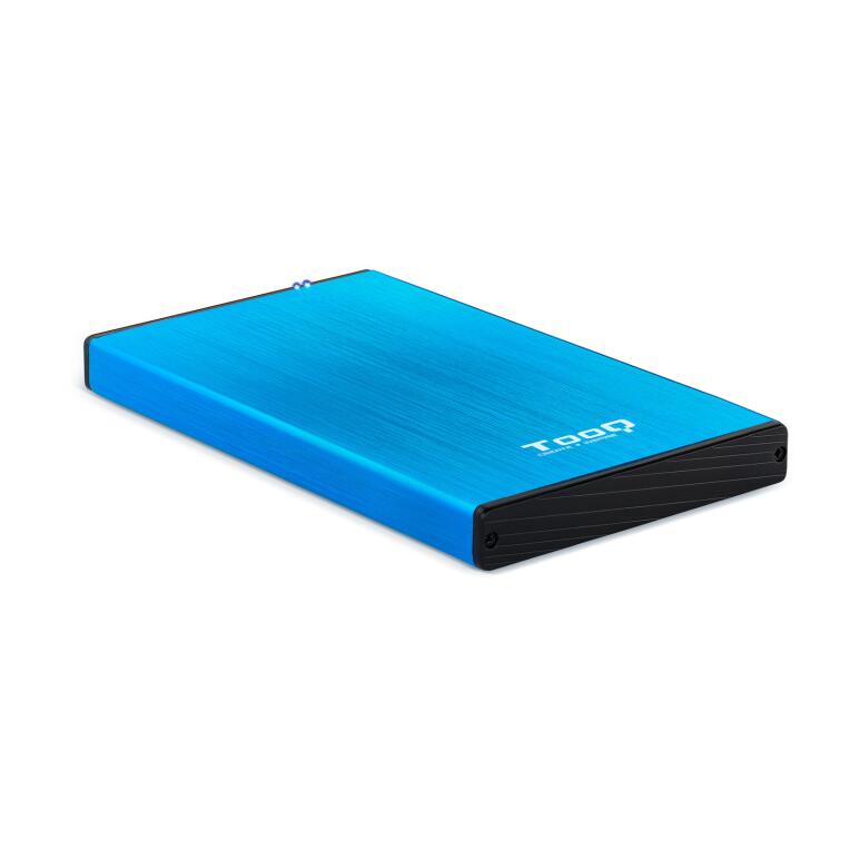 Caixa Externa HDD | Tooq | TQE-2529B | 2.5" SATA | USB 3.0/3.1 | Azul